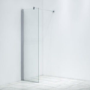 saniclass bellini inloopdouche 60x225cm veiligheidsglas antikalk extra hoog chroom sw656917