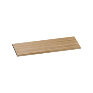 Saniclass MFC Wastafelblad - 120x46x4cm - zonder kraangat - MFC - legno calore 2419-36