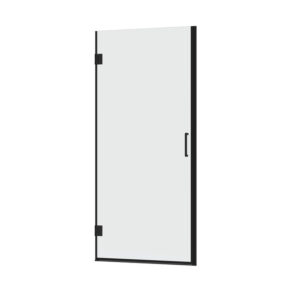 Saniclass Neptune 5000 Douchedeur - 65x200cm - profielloos veiligheidsglas - anti kalk - mat zwart NWA6211-65MB