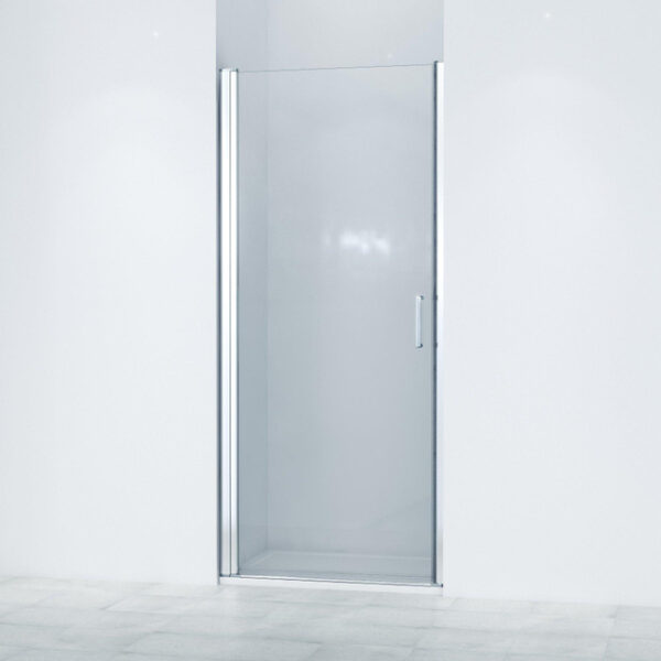 saniclass neptune 6211 douchedeur 100x200cm profiel veiligheidsglas anti kalk chroom sw538300