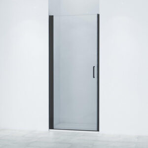 saniclass neptune 6211 douchedeur 70x200cm veiligheidsglas anti kalk profiel mat zwart sw538536