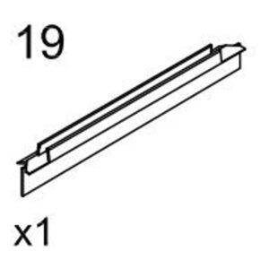 Saniclass onderkant strip 63.2cm voor Saniclass Cansano SW23871 16.M.36069