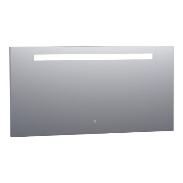 Saniclass Spiegel - 140x70cm - verlichting - aluminium 3894s