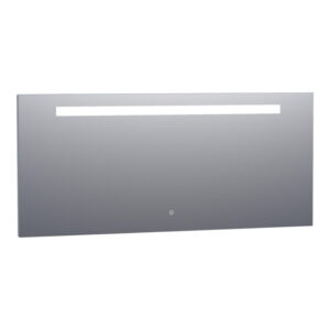 Saniclass Spiegel - 160x70cm - verlichting - aluminium 3893s