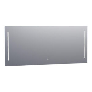 Saniclass spiegel Deline - 160x70cm - verlichting - aluminium 3868s