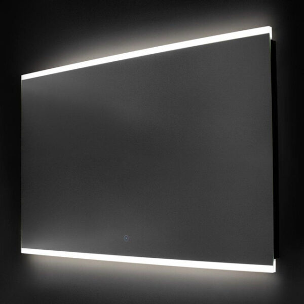 Saniclass Twinlight Spiegel - 60x70cm - verlichting - aluminium 3406s