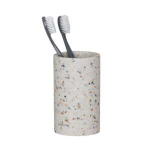 sealskin blend tandenborstelbeker vrijstaand terrazzo sw699567