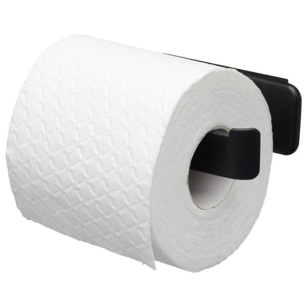 Tiger Tess Toiletrolhouder zonder klep Zwart 1329020746