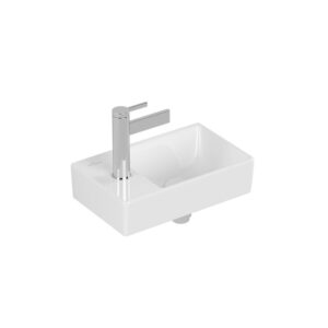 Villeroy & Boch Avento fontein 1 kraangat links zonder overloop 36x22cm wit 43003R01