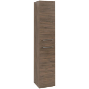 villeroy boch avento kast hoog 35x176cm 2 deur links arizona oak sw479508