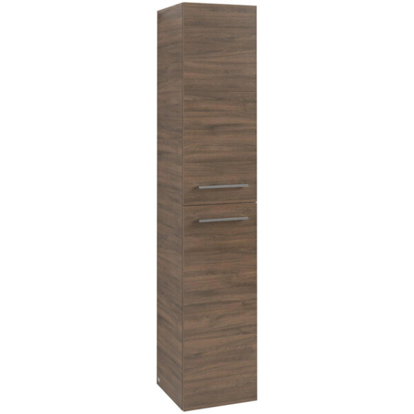 villeroy boch avento kast hoog 35x176cm 2 deur rechts arizona oak sw479539