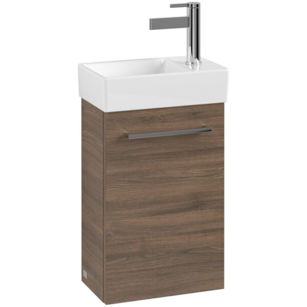 Villeroy & Boch Avento wastafelonderbouwkast 1 deur 34x51.4x20.2cm links arizona oak A87600VH