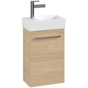 Villeroy & Boch Avento wastafelonderbouwkast 1 deur 34x51.4x20.2cm rechts nordic oak A87601VJ