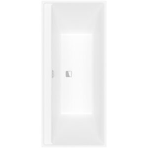 Villeroy & Boch Collaro bad 170x75cm chroom - stone white UBA170COR2DV-RW