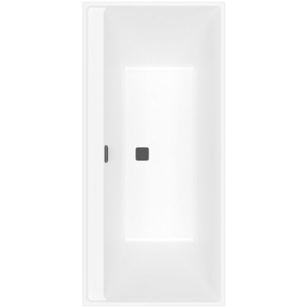 Villeroy & Boch Collaro bad rechthoek 160x75cm met badwaste stone white UBA160COR2NV-RW