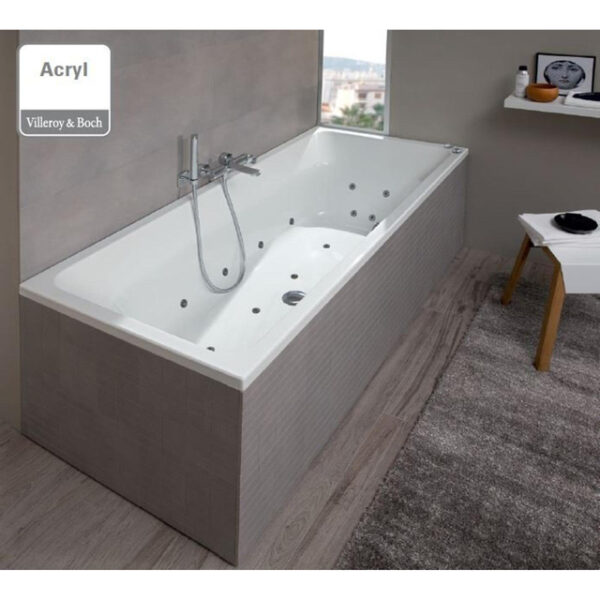 villeroy boch combipool just 170x75cm 22jets acryl wit sw444750