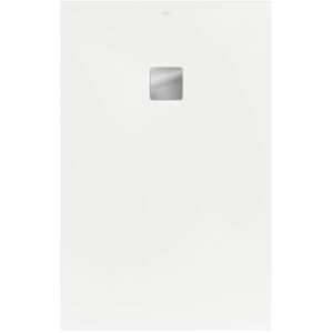 Villeroy & Boch Excello douchevloer 140x90cm polyurethaan/acryl stone white UDA1490EXC2V-RW