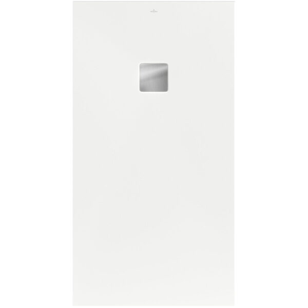 Villeroy & Boch Excello douchevloer 80x150cm polyurethaan/acryl Stone White UDA1580EXC2V-RW