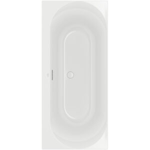 villeroy boch loop duobad 170x75cm rechthoek binnenbad ovaal acryl wit alpin glans sw693631