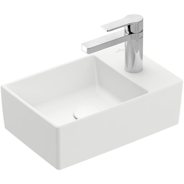 Villeroy & Boch Memento 2.0 fontein 40x26cm ceramic+ stone white 432340RW