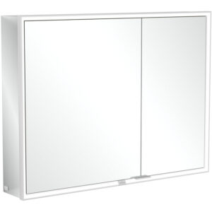 Villeroy & Boch My view spiegelkast 100x75cm 2 deuren 2 contactdoos LED A4571000