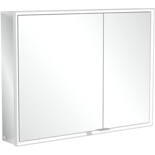 Villeroy & Boch My view spiegelkast 100x75cm 2 deuren 2 contactdoos LED A4571000