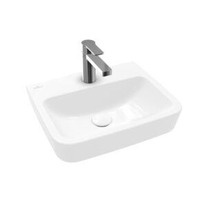 villeroy boch o.novo fontein 45x37cm 1 kraangat zonder overloop ceramic wit sw448387