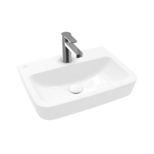 villeroy boch o.novo fontein 50x37cm m.1 kraangat zonder overloop wit sw448392