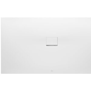 Villeroy & Boch Squaro infinity douchevloer 130x90cm stone white UDQ1390SQI2RV-RW