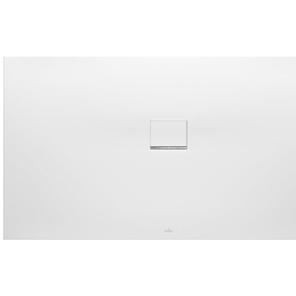 Villeroy & Boch Squaro infinity douchevloer 130x90cm stone white UDQ1390SQI2RV-RW