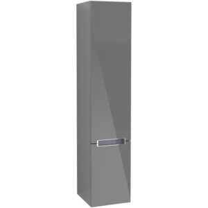 villeroy boch subway 2.0 kast hoog 350x1650x370mm glossy grey sw479970