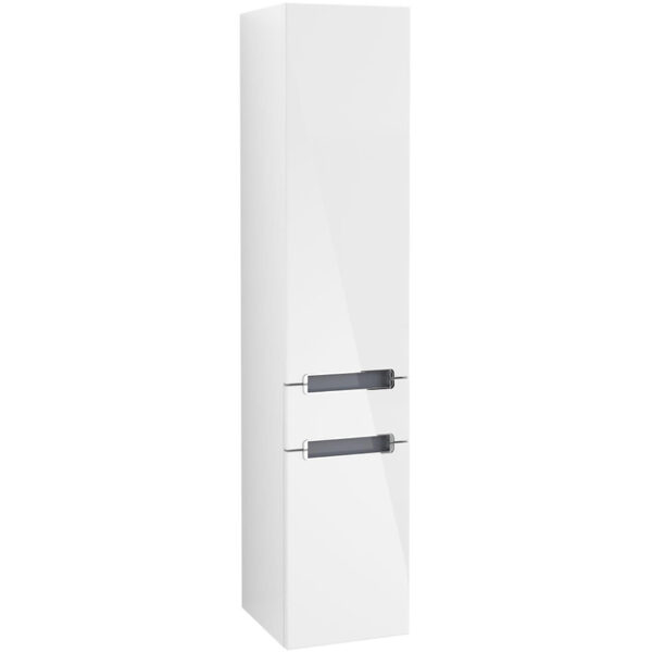 villeroy boch subway 2.0 kast hoog 350x1650x370mm glossy white sw479971