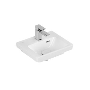 Villeroy & Boch Subway 3.0 fontein 37x305cm 1 krgat met overloop C+ stone white 437037RW