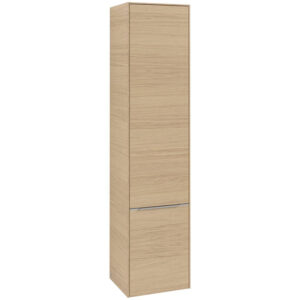 Villeroy & Boch Subway 3.0 kast hoog 171x40cm 2 deur 1 schap links nordic oak C58600VJ