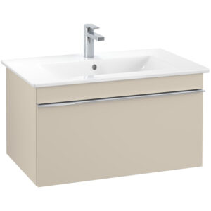 Villeroy & Boch Venticello wastafelonderkast 75.3x42cm 1 lades Soft grey A93401VK