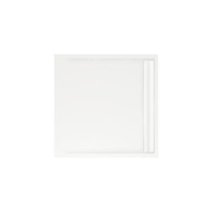 Xenz easy tray douchevloer 100x100x5cm rechthoek acryl wit 6950-01