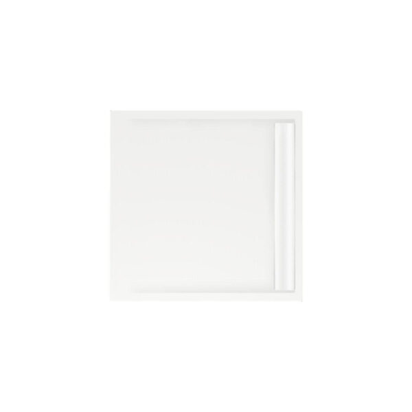 Xenz easy tray douchevloer 90x90x5cm rechthoek acryl wit 6944-01