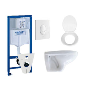 Adema Classic toiletset compleet met inbouwreservoir