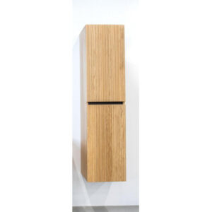 Adema Holz Hoge Kast - 160cm - 2 deuren - greeploos - eiken OUTLETSTORE SW773964