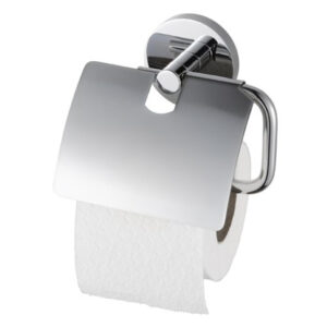 Aqualux Pro2000 Toiletrolhouder met klep chroom 1190860