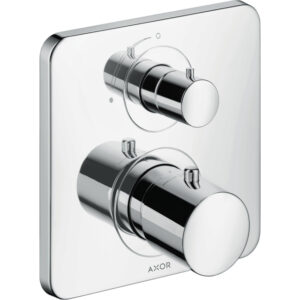 AXOR Citterio M afbouwdeel inbouwthermostaat met stopkraan chroom 34705000