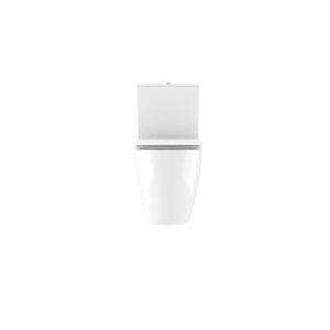 Crosswater KAI X Compact duobloktoilet zonder reservoir met afvoerbocht 37x62x39.5cm keramiek wit KL6205CW