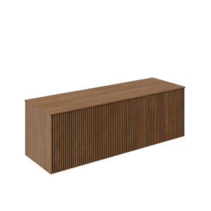 Crosswater Limit Badkamermeubelset - 140x45x45cm - 2 lades - royal walnut SW1026452/SW1026429/SW1026459