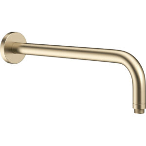 Crosswater MPRO douchearm 35cm geborsteld messing (goud) OUTLET PRO684F+