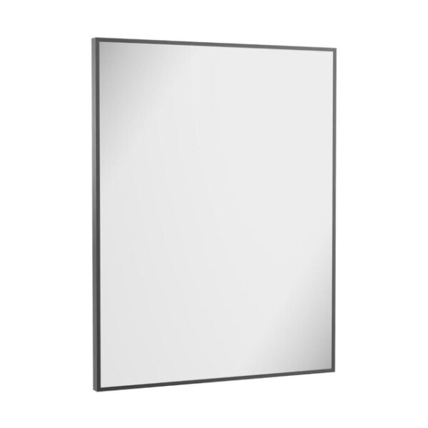 Crosswater MPRO spiegel - 90x70cm - verticaal/horizontaal - geborsteld slate (gunmetal) MPNI7090T