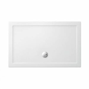 Crosswater Showertray douchebak 120x76x4cm rechthoek wit ST0R71200