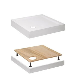 Crosswater Showertray verhoogkit 168.5x90cm voor douchebak 170cm rechthoek SRRP91680