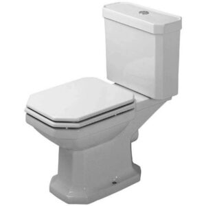 Duravit 1930 duoblokpot diepspoel PK zonder reservoir met WonderGliss wit 02270900001