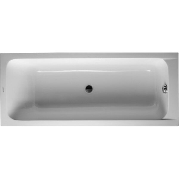 Duravit D Code bad acryl rechthoekig afvoer midden 170x70x40cm wit 700097000000000