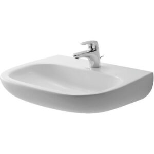 Duravit D Code Med wastafel 55x43cm zonder kraangat zonder overloop wit 23115500702